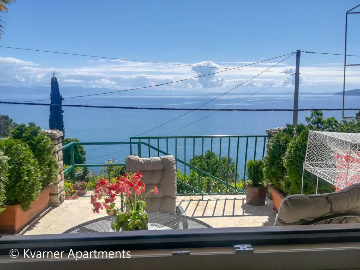 Kvarner Apartments - Mošćenička Draga Dış mekan fotoğraf