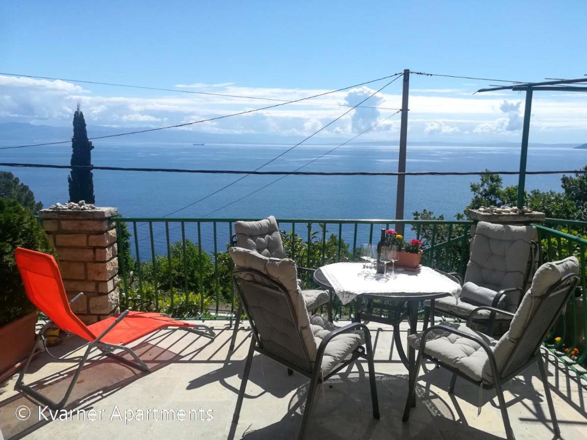 Kvarner Apartments - Mošćenička Draga Dış mekan fotoğraf