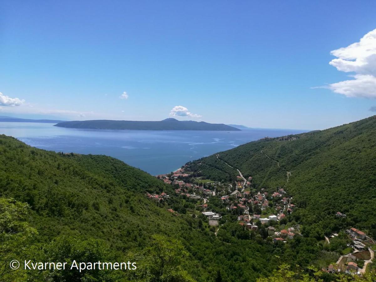 Kvarner Apartments - Mošćenička Draga Dış mekan fotoğraf